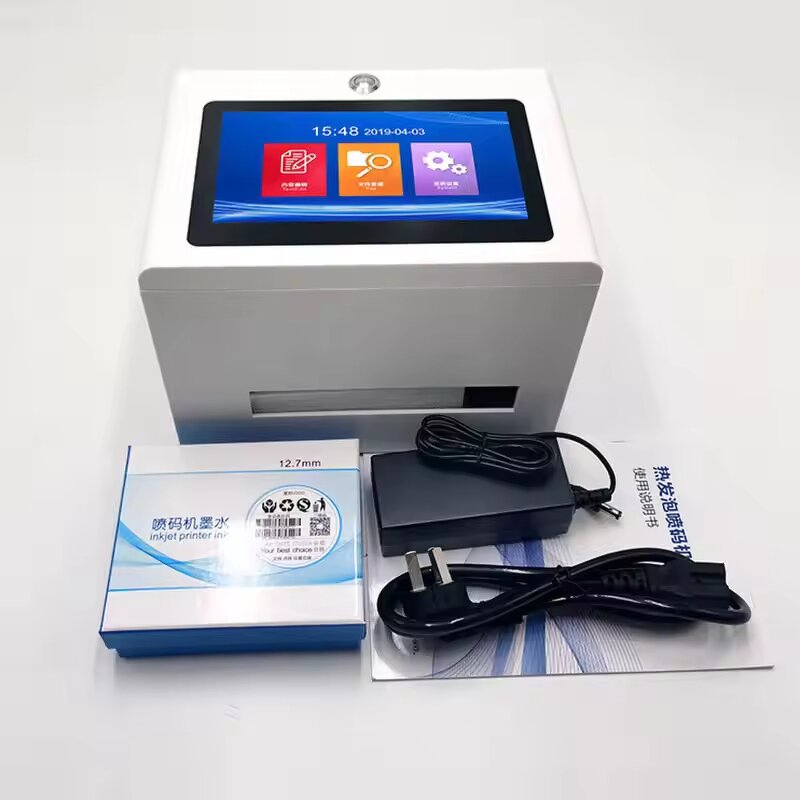 Desktop Inkjet Coding Machine Factory - 7 Inch Color Touch Screen Quick-Drying Online Batch