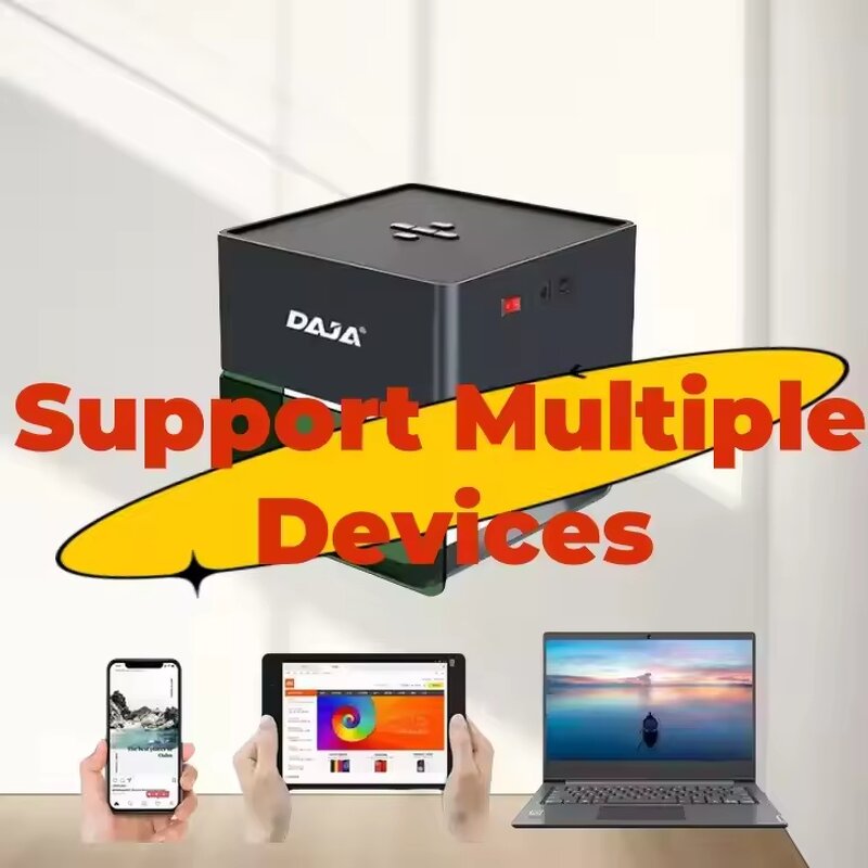 Desktop Laser Engraving Machine Manufacturer - DAJA DJ6 for Leather Patches Low Price Small