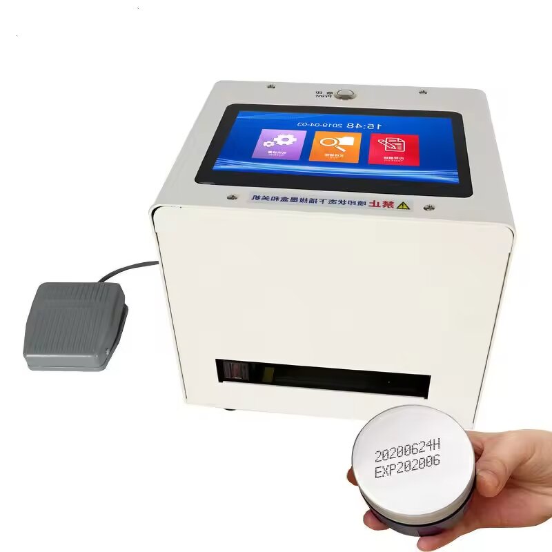 Static TIJ Desktop Inkjet Printer Supplier - Smart Small Metal Portable Operate Touch Screen