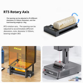 Fiber Laser Engraving Machine Supplier - A7Mini/A6Pro/M1/M4/S4 Rotary Axis HanJiang Upgrade