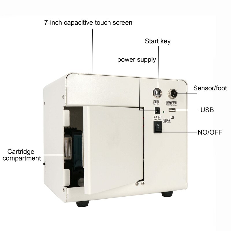 Desktop Inkjet Printing Machine Factory - New Model Hand Expiry Date Logo Bottle Coding