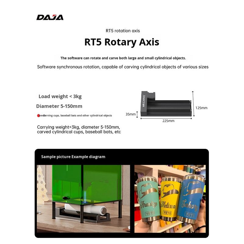 Fiber Laser Engraving Machine Supplier - A7Mini/A6Pro/M1/M4/S4 Rotary Axis HanJiang Upgrade