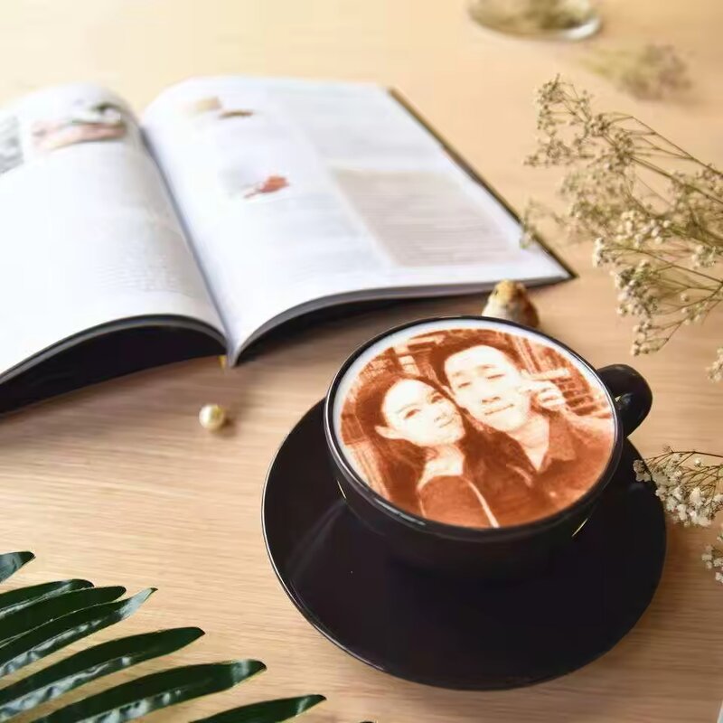 Coffee Latte Art Printer Supplier - EB-Pro 600 DPI with Edible Ink Touch Screen