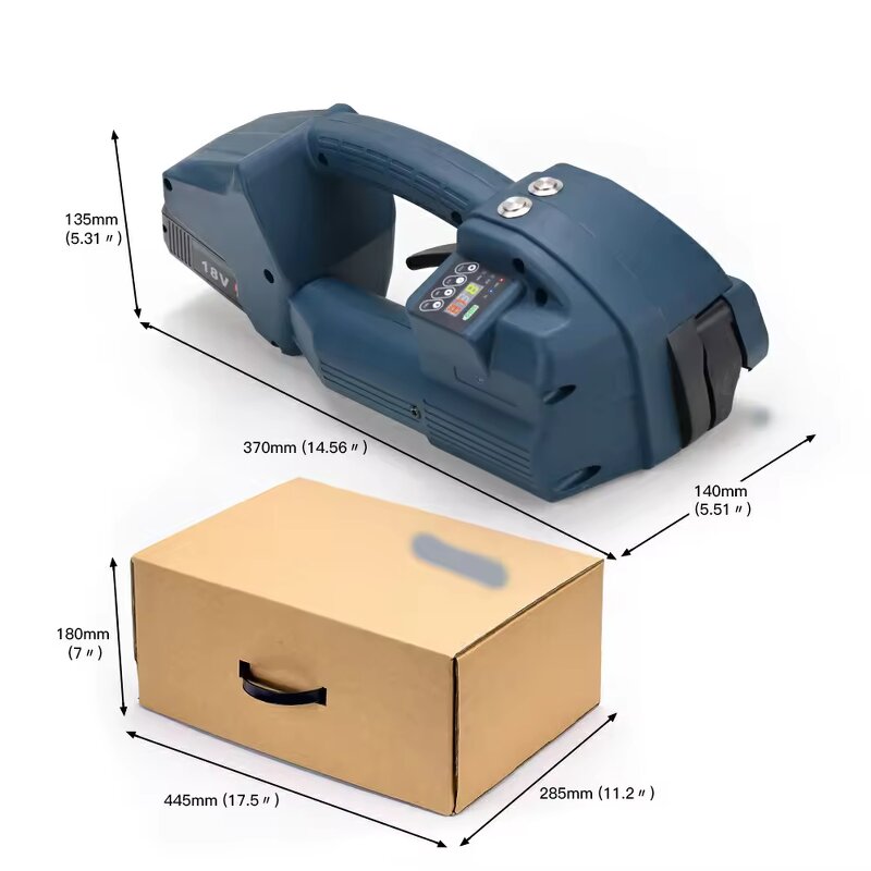 Battery Strapping Machine Supplier - Q2 Hand Portable Carton Box Strapping PET PP