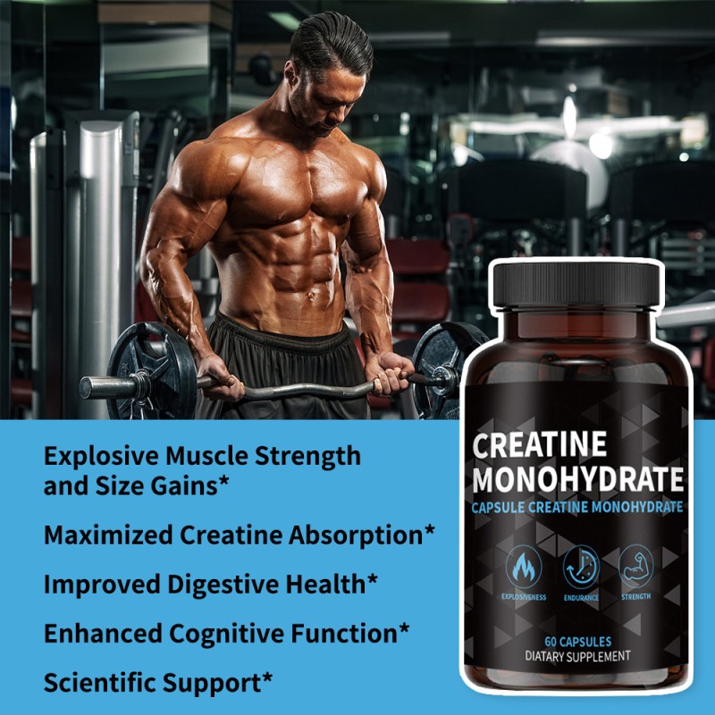 Creatine Capsules Manufacturer - OEM Monohydrate Supplement