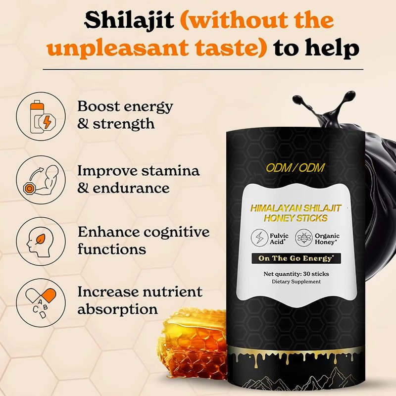 Shilajit Sticks Factory - OEM Himalayan Honey Supplement
