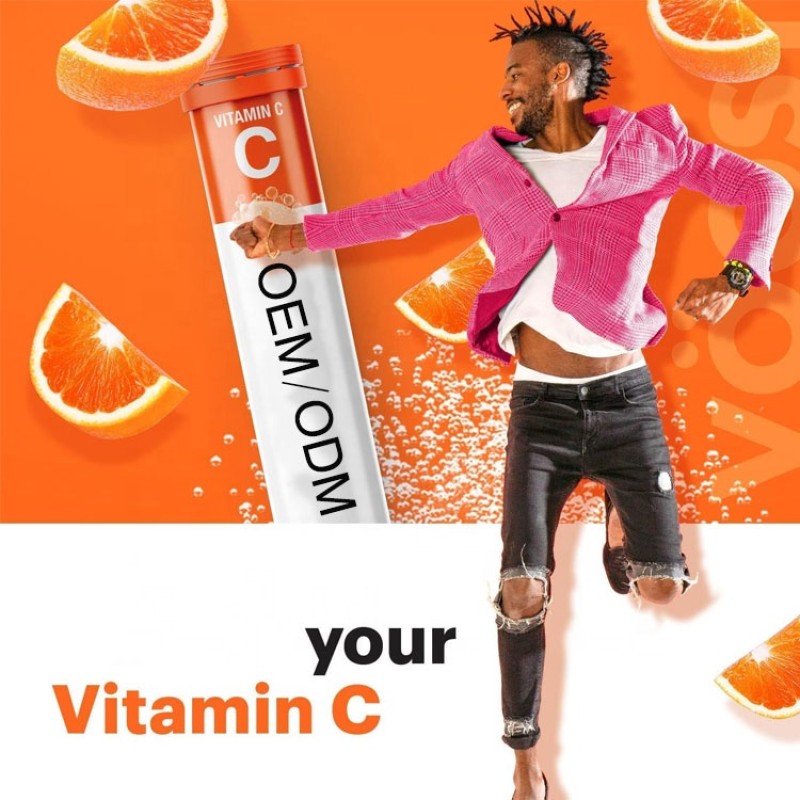Vitamin C Tablets Manufacturer - OEM 1000mg Effervescent