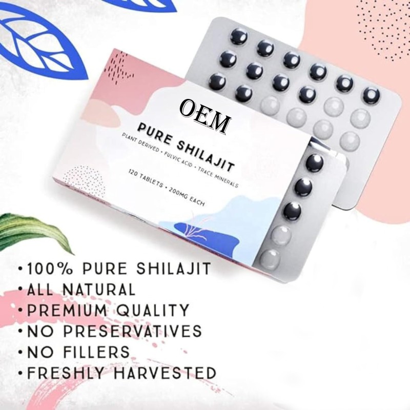 Shilajit Tablets Factory - OEM Natural Pure Supplement