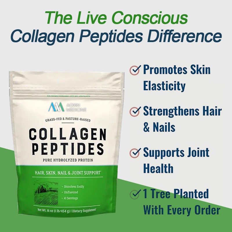 Collagen Peptides Factory - OEM Hair Skin Nail Support