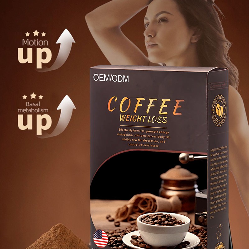 Black Coffee Powder Manufacturer - OEM Instant Diet Drink