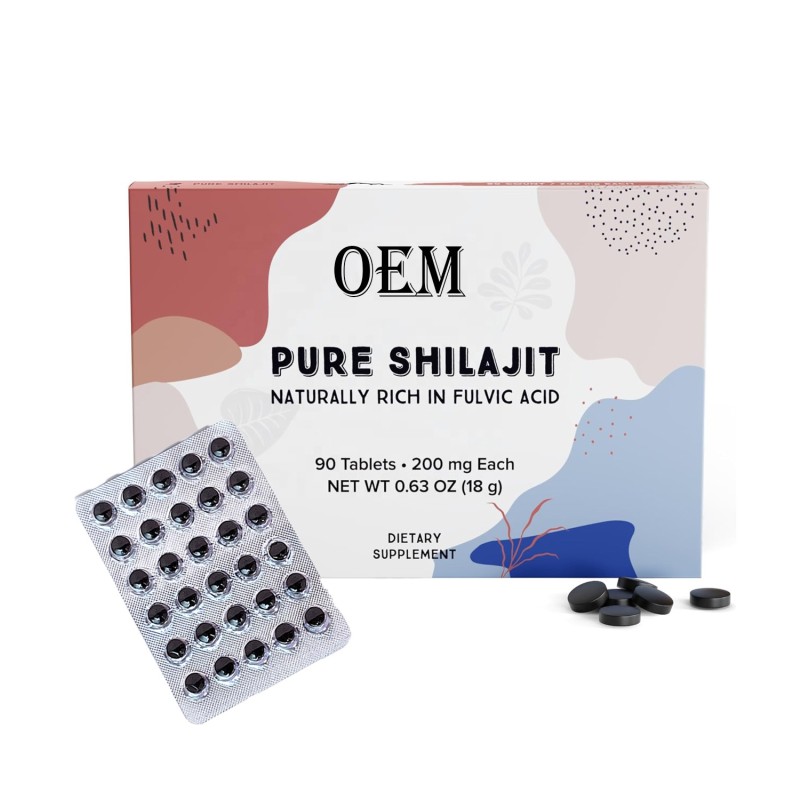 Shilajit Tablets Factory - OEM Natural Pure Supplement
