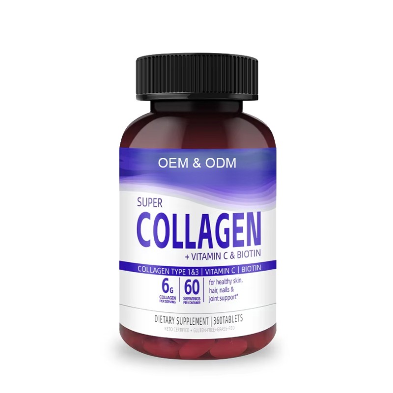 Collagen Tablets Manufacturer - OEM Vitamin C Biotin Formula