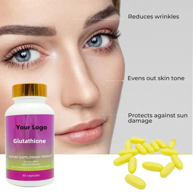 Glutathione Capsules Factory - OEM Skin Whitening Supplement