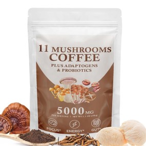 Mushroom Coffee Manufacturer - OEM 7 in 1 Organic Blend