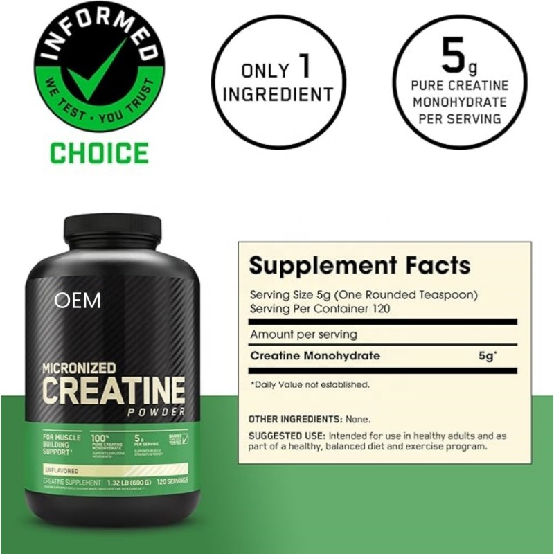 Creatine Powder Factory - OEM Wholesale Muscle Building