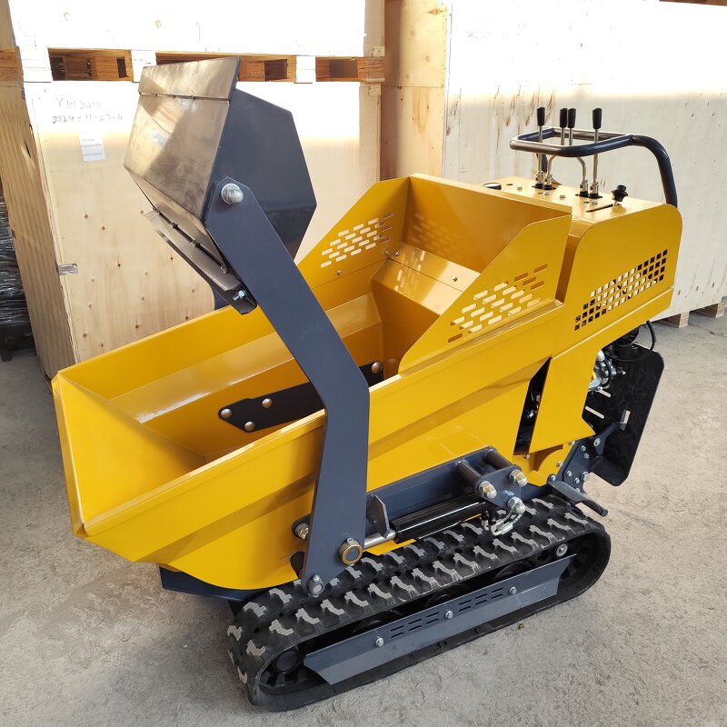 Mini Dumper Loader Supplier - OEM 500Kg 1 Ton Diesel Crawler
