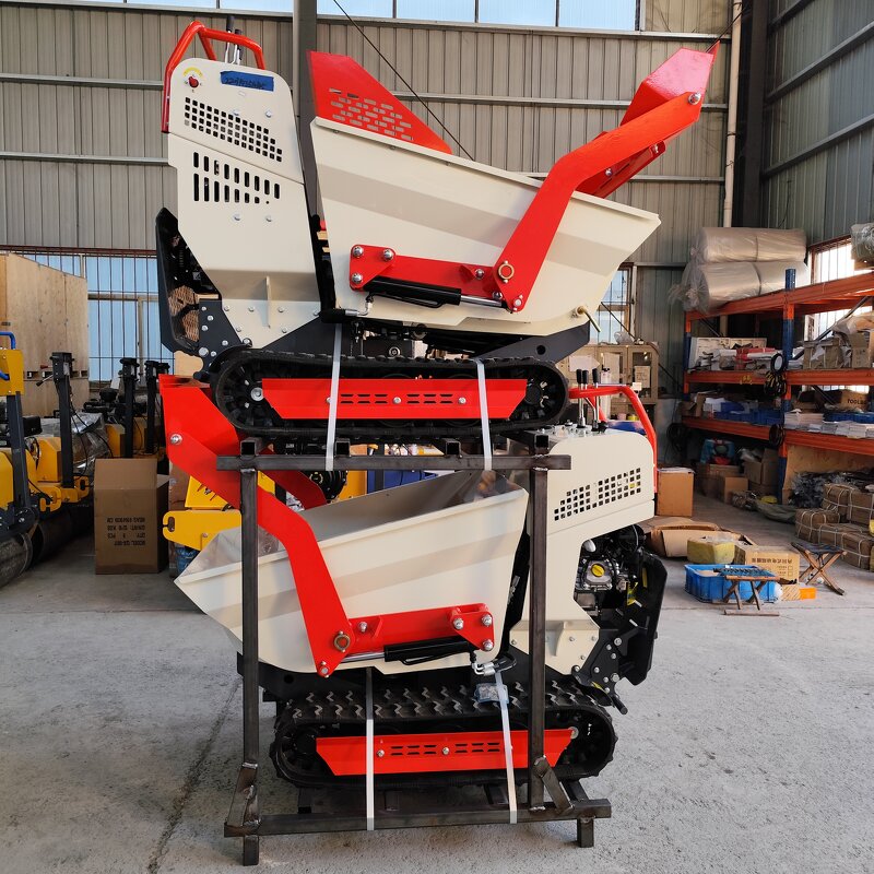 Mini Dumper Loader Supplier - OEM 500Kg 1 Ton Diesel Crawler