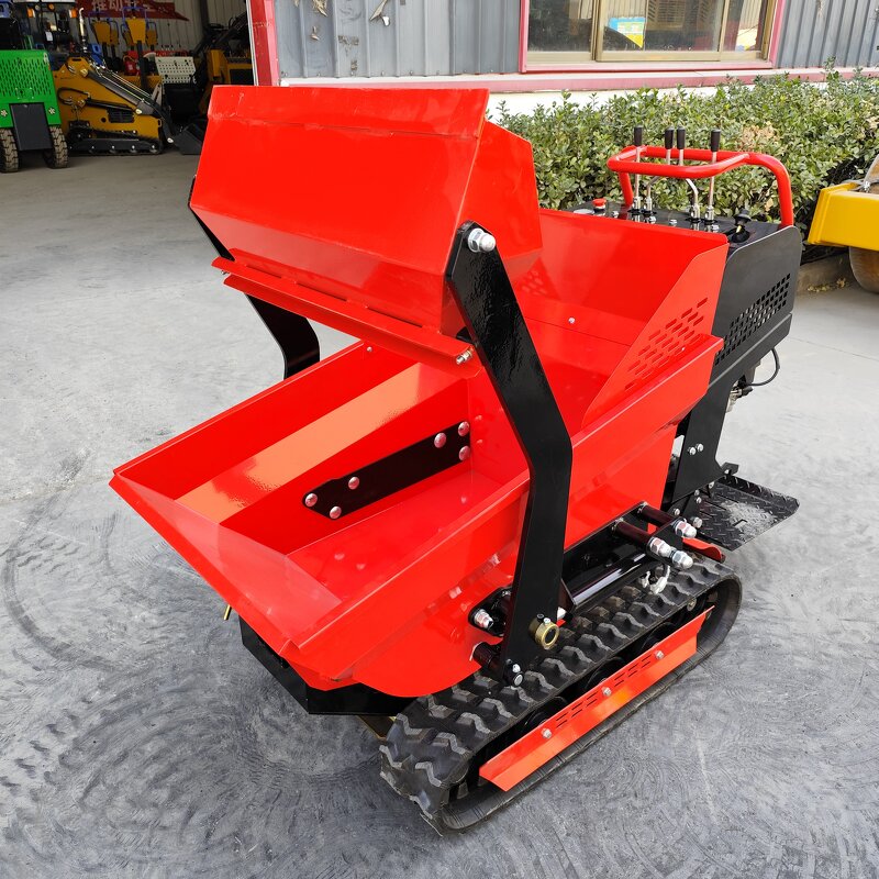 Mini Dumper Loader Supplier - OEM 500Kg 1 Ton Diesel Crawler