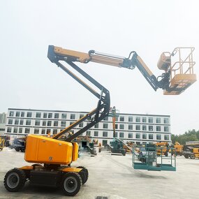 Articulated Boom Lift Factory - OEM Factory Battery Powered Aerial