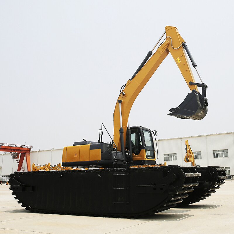 Amphibious Excavator Manufacturer - OEM Pontoon with Good Price