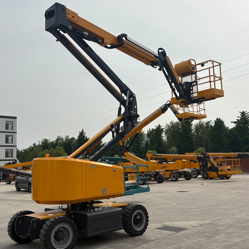 Aerial Work Platform Factory - OEM 34M Articulated Spider Boom Lift