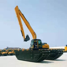Amphibious Excavator Manufacturer - OEM Pontoon with Good Price