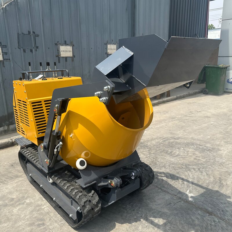 Self-loadng Mini Mixer Manufacturer - OEM Free Shipping 300L Track