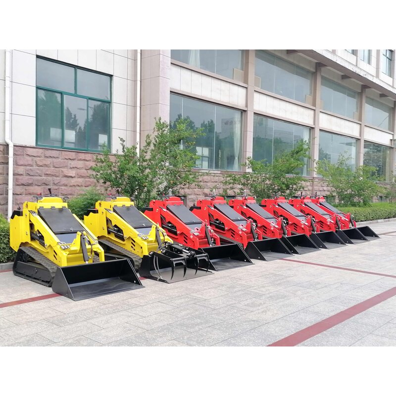 Walk Behind Skid Steer Factory - OEM Mini Tracked diesel Mulcher