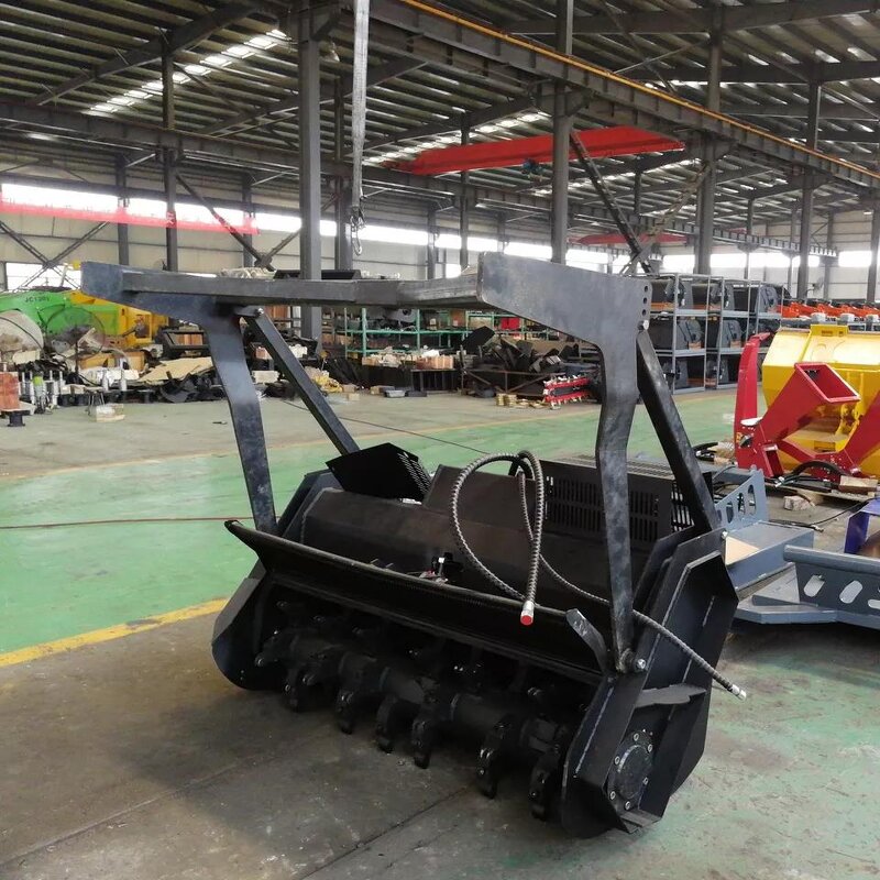 Drum Mulcher Factory - OEM Hot Sale Skid Steer Loader Attachment