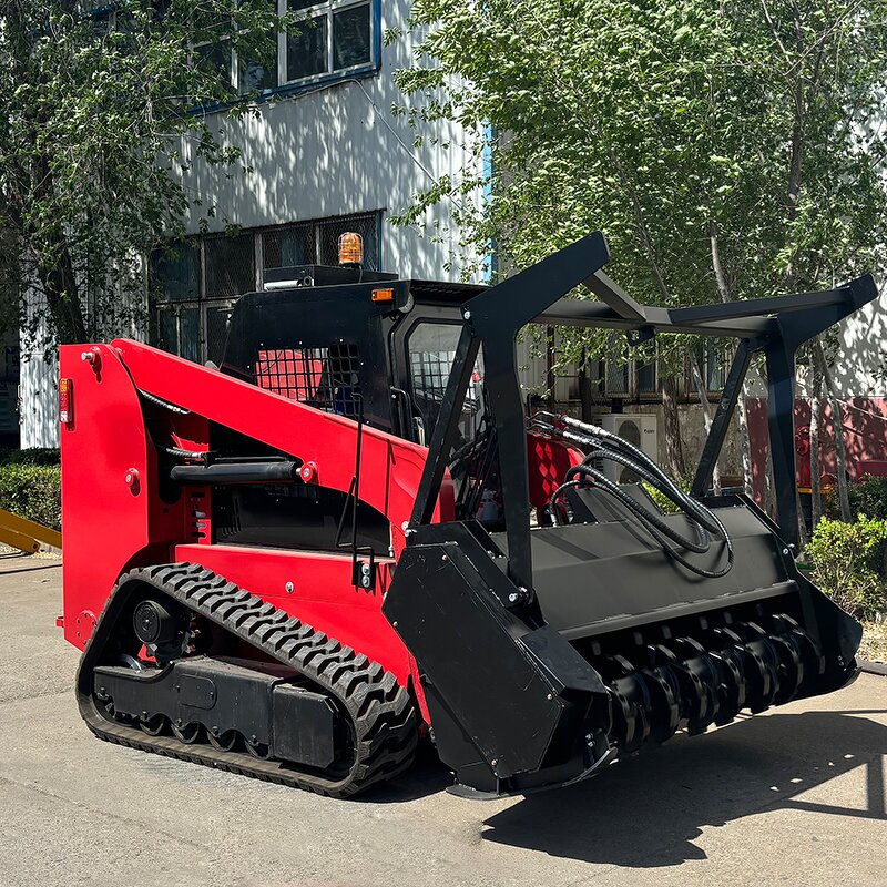 Skid Steer Loader Manufacturer - OEM EPA CE Tracked with Mulcher