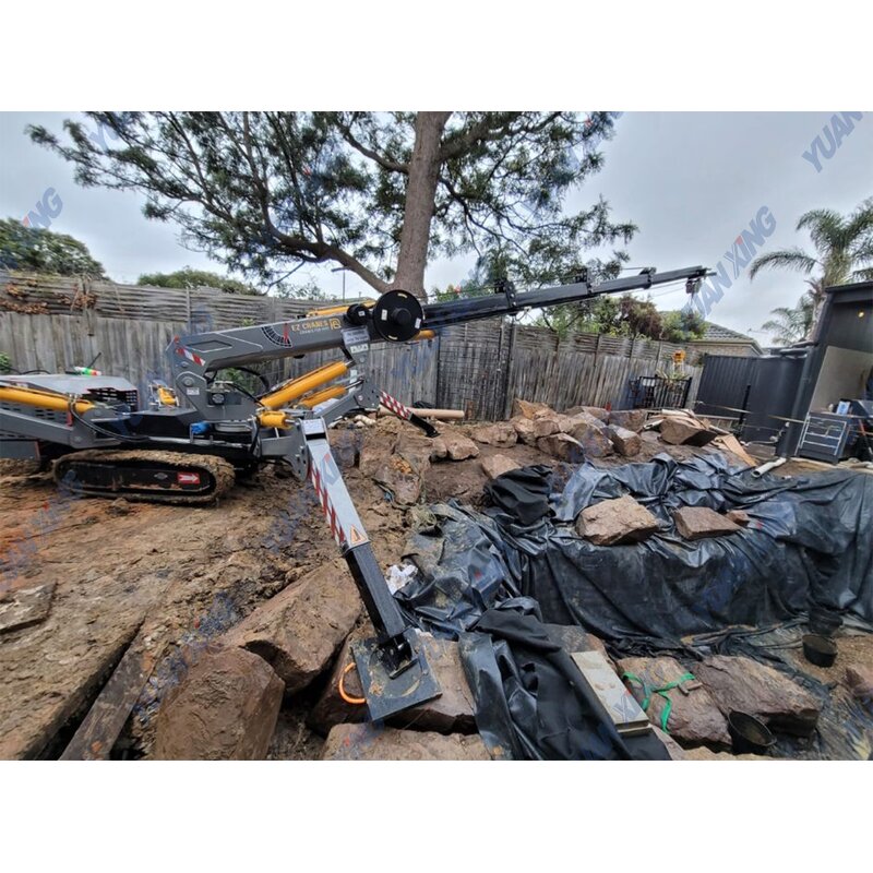 Spider Crane Factory - OEM 1 Ton 3 Ton 8 Ton Electric Knuckle Boom