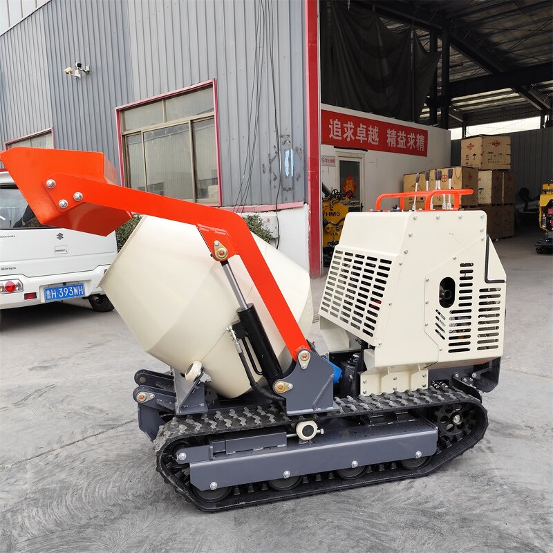 Self-Loading Mini Mixer Factory - OEM 750kg Concrete Mixing tank