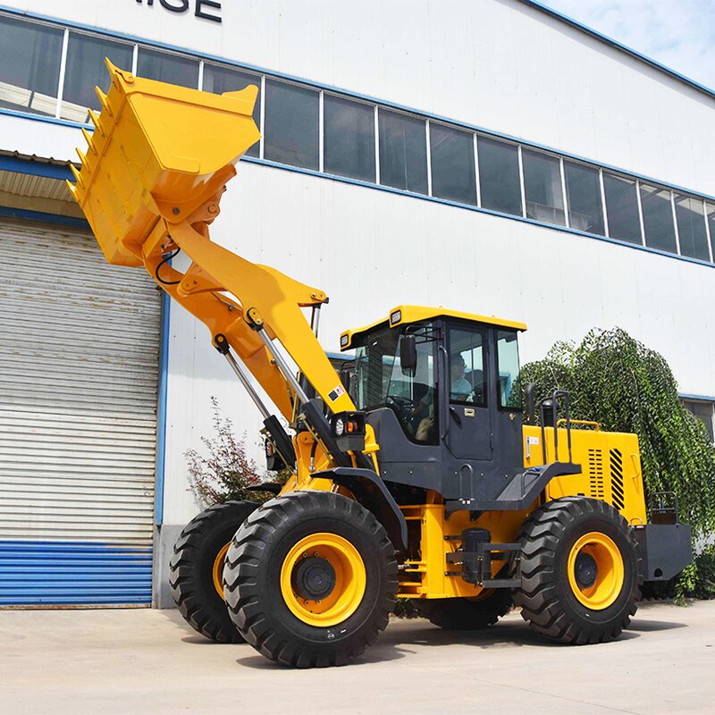 Mini Skid Steer Factory - OEM 300kg Garden Used Seat Model Gasoline