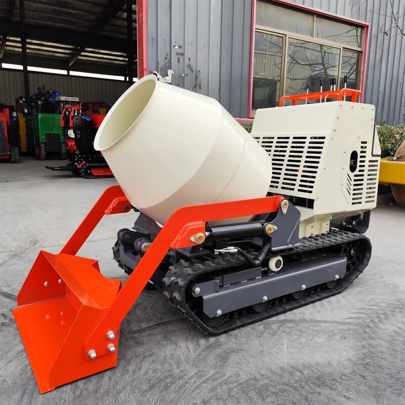 Mobile Hydraulic Concrete Mixer Supplier - OEM High Efficiency Crawler