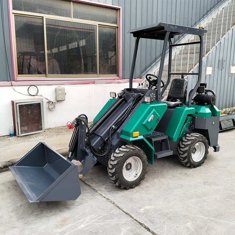 Front End Mini Loader Manufacturer - OEM 500-800kg Full Electric 300Ah