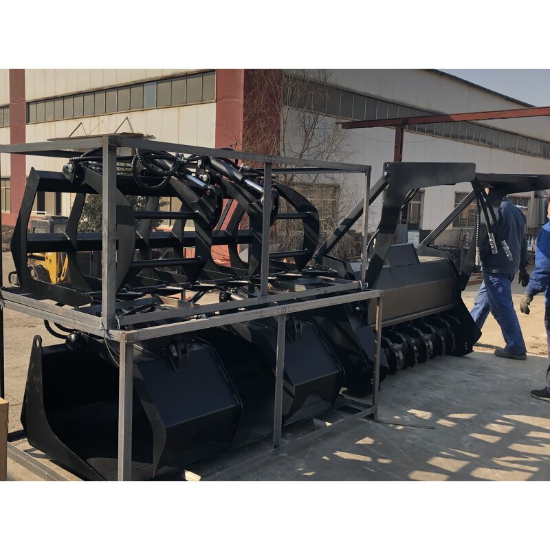 Drum Mulcher Factory - OEM Hot Sale Skid Steer Loader Attachment
