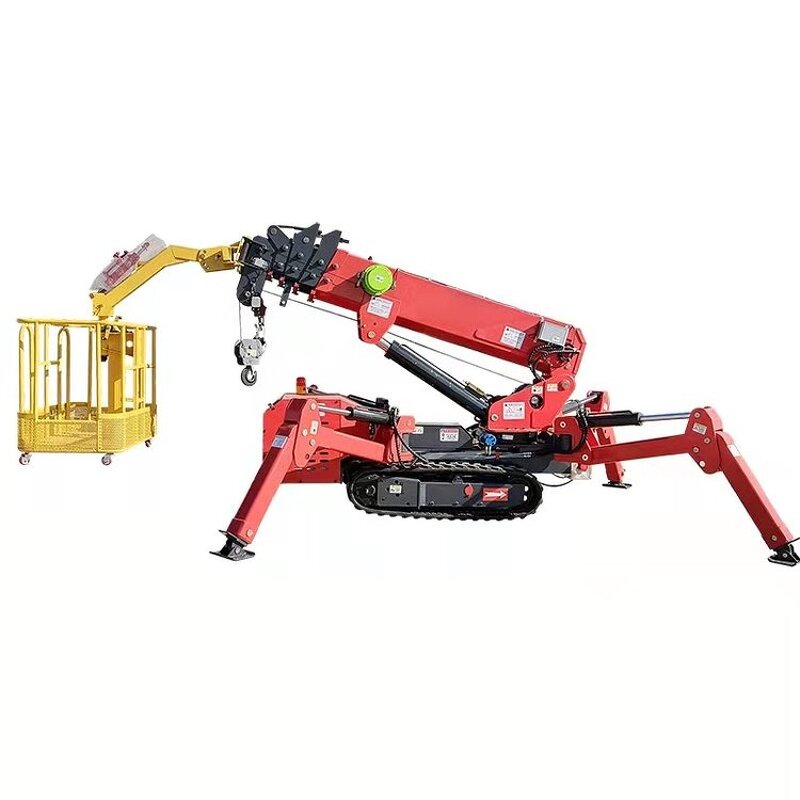 Spider Crane Factory - OEM 1 Ton 3 Ton 8 Ton Electric Knuckle Boom