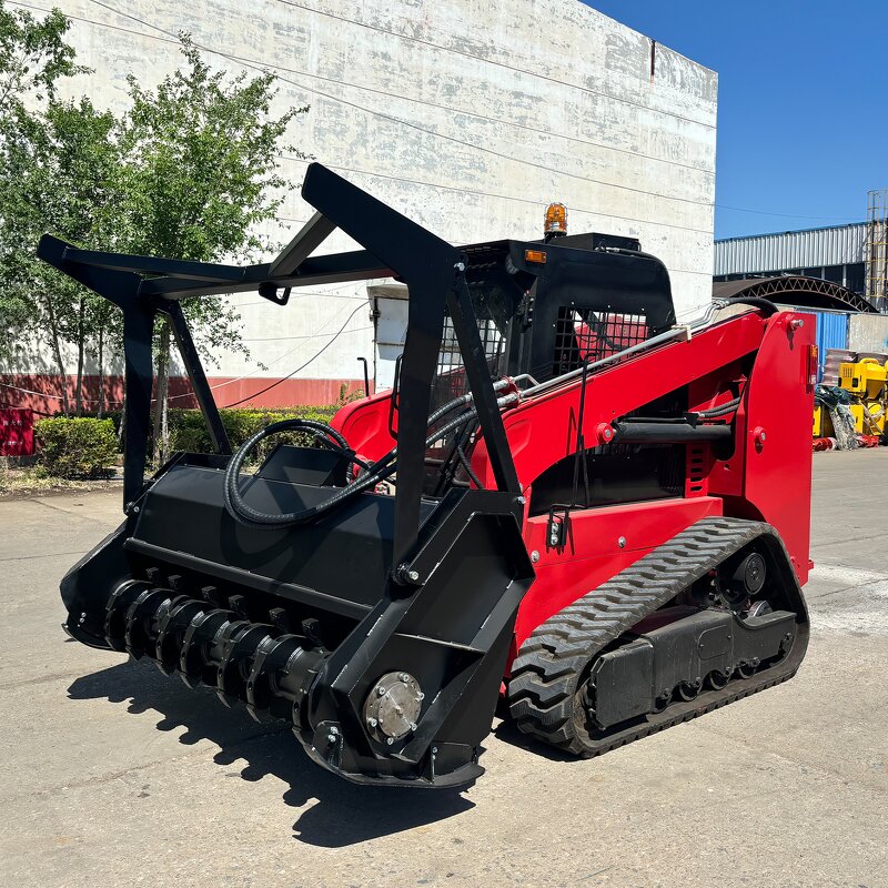 Skid Steer Loader Manufacturer - OEM EPA CE Tracked with Mulcher