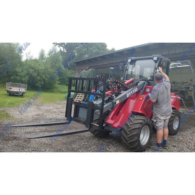 Agricultural Skid Steer Factory - OEM Chinese Brand 500-1.2ton Mulcher