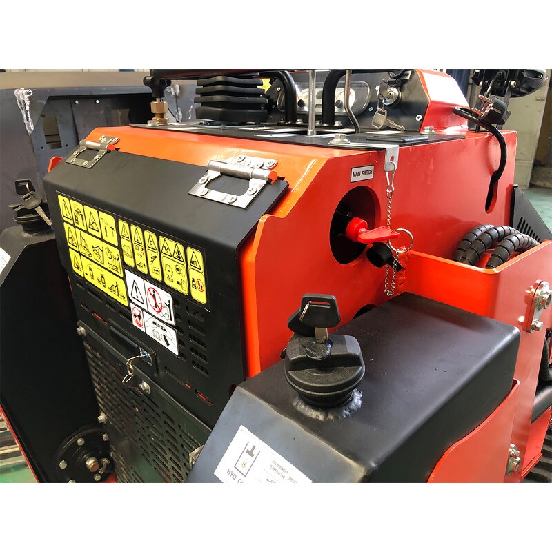 Walk Behind Skid Steer Factory - OEM Mini Tracked diesel Mulcher