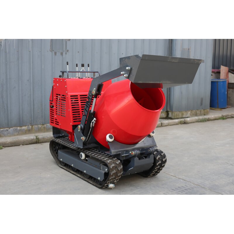 Dump Truck Concrete Mixer Manufacturer - OEM High Quality Crawler