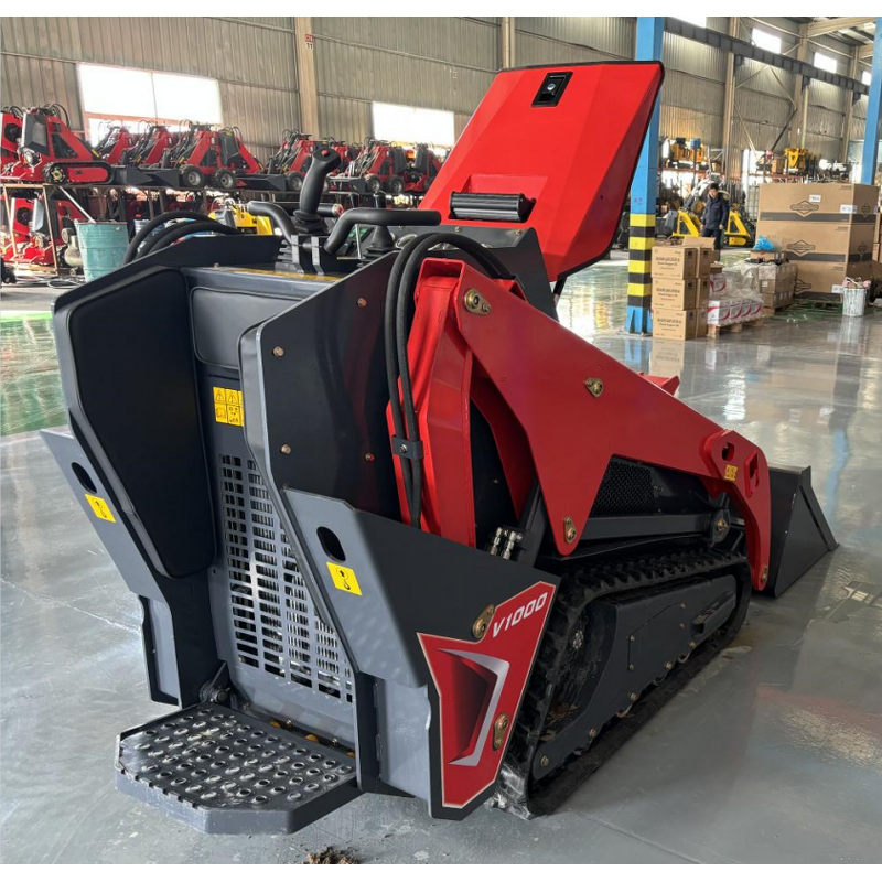 Mini Skid Steer Factory - OEM FREE Shipping Kubota diesel Walk Behind