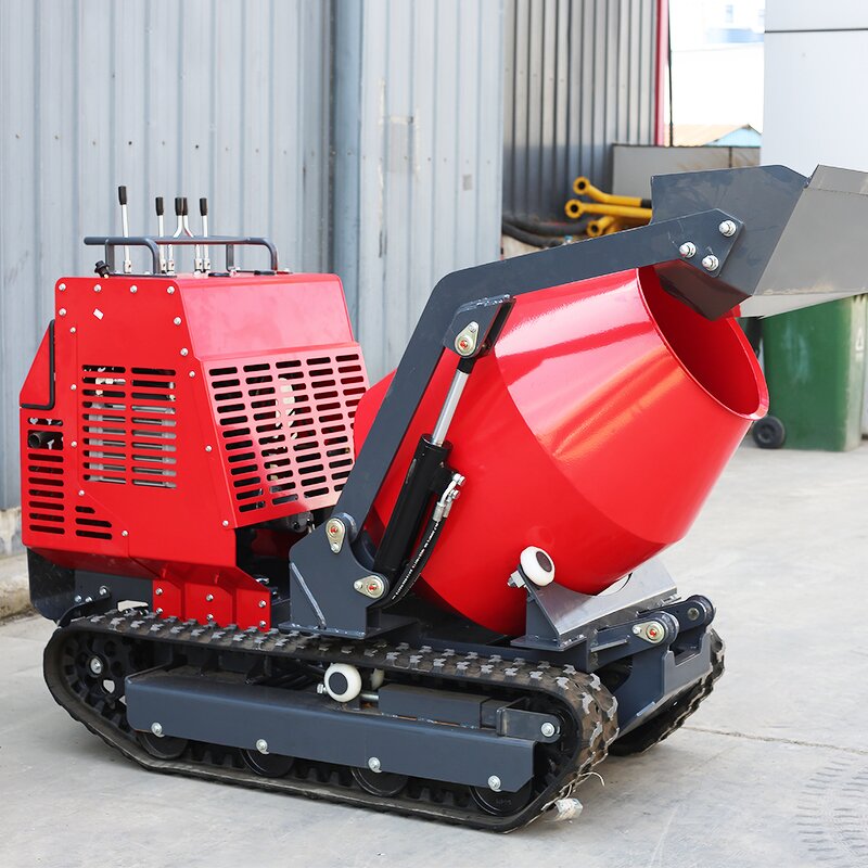 Self-Loading Mini Mixer Factory - OEM 750kg Concrete Mixing tank