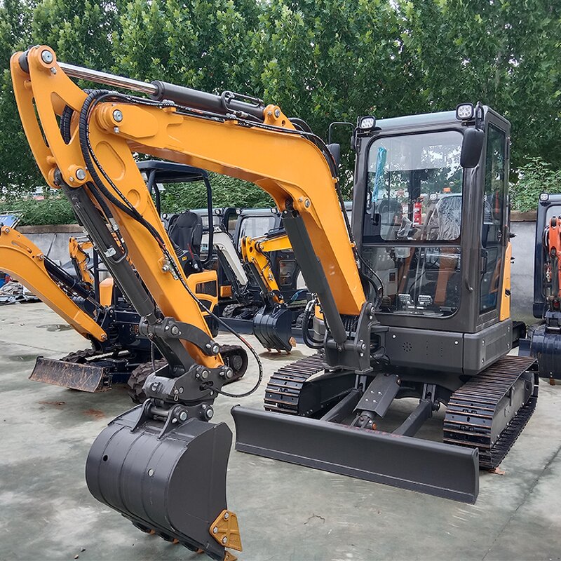 Kubota Engine Excavator Manufacturer - OEM Free Shipping 3.5-3.8 Ton
