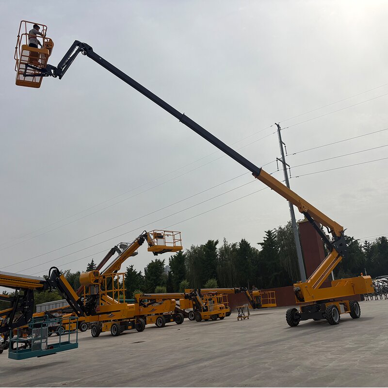 Aerial Work Platform Factory - OEM 34M Articulated Spider Boom Lift