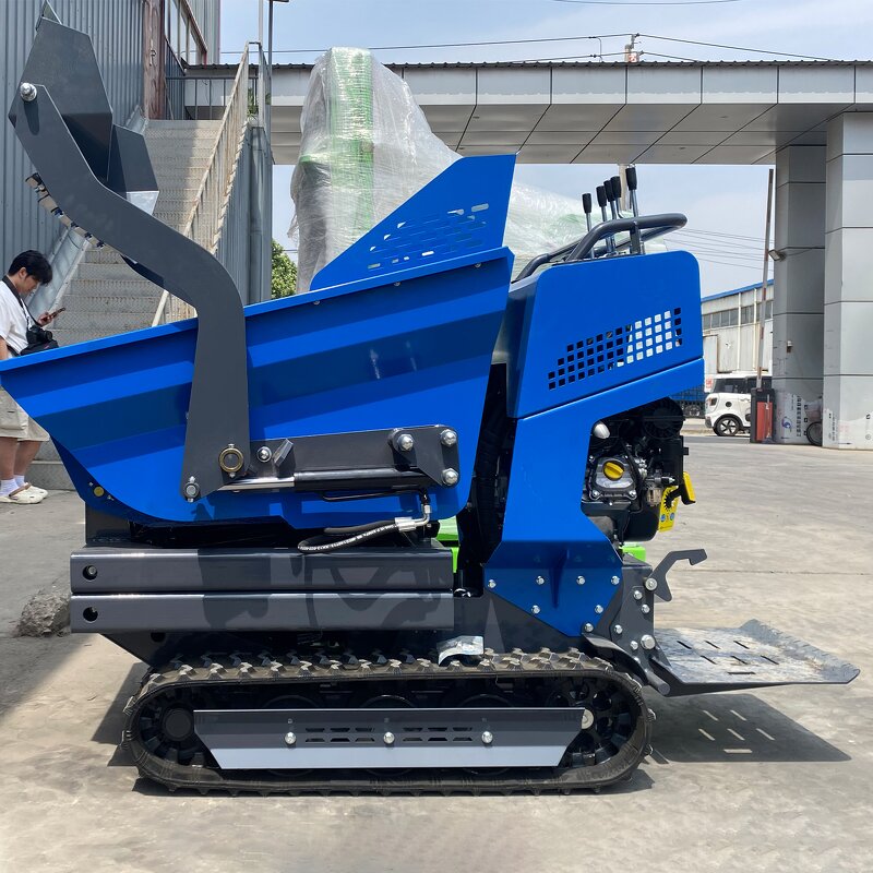 Hydraulic Dumping Mini Dumper Supplier - OEM 90° Left/right Site