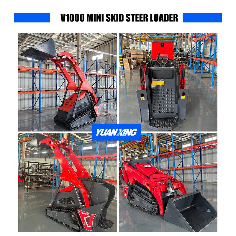 Mini Skid Steer Factory - OEM FREE Shipping Kubota diesel Walk Behind