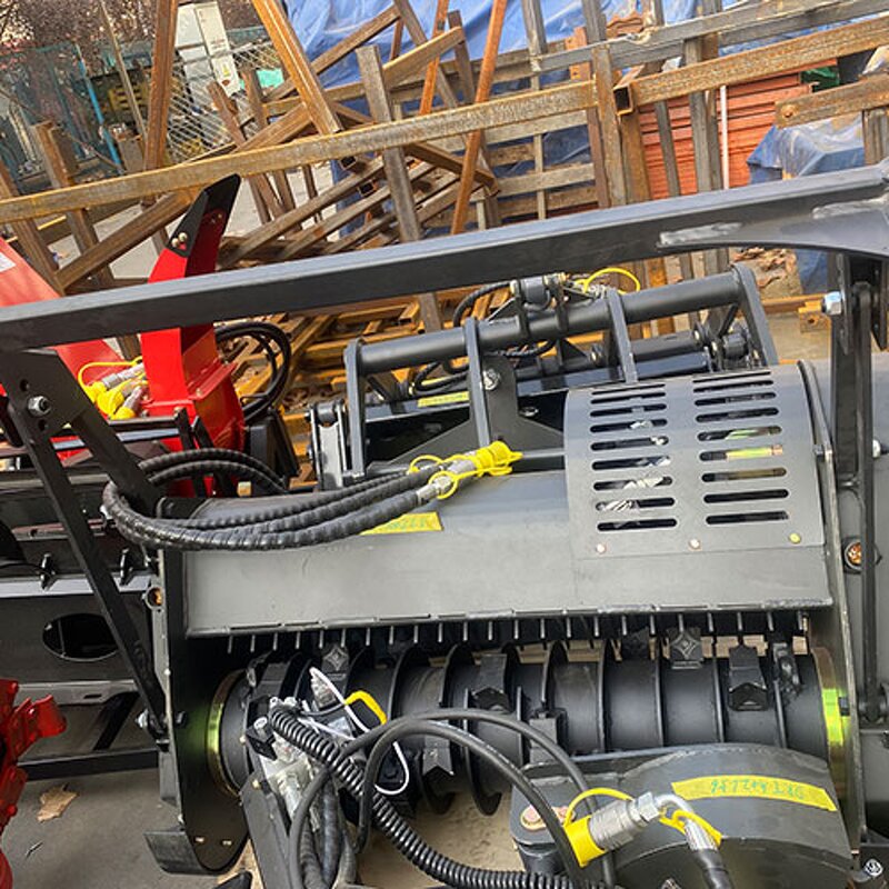 Drum Mulcher Factory - OEM Hot Sale Skid Steer Loader Attachment