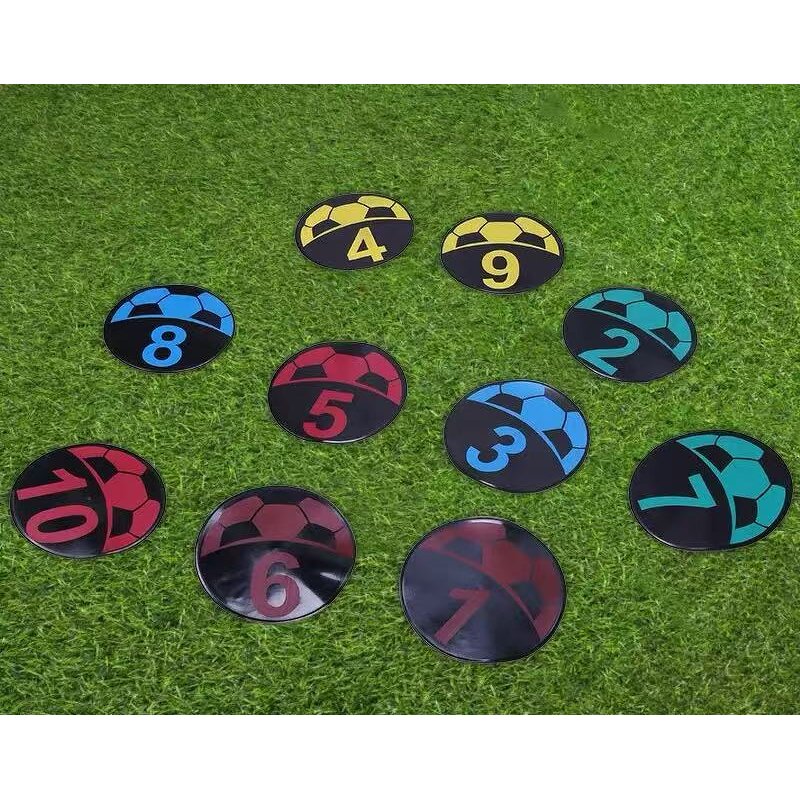 Basketball Number Floor Mat Manufacturer - 1-10 Digital Training Disc