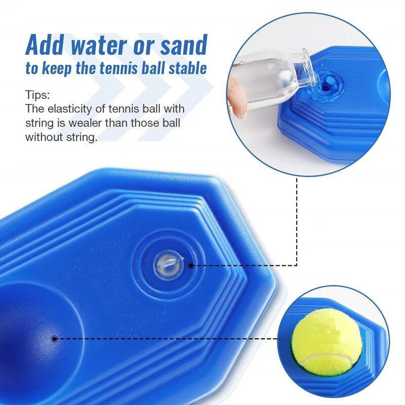 Portable Tennis Rope Trainer Manufacturer - ABS String Kids & Adults